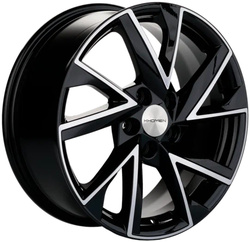 Khomen Wheels 7x17/5x108 ET40 D54,1 KHW1714 (Jac/Москвич 3) Black-FP Khomen Wheels 7x17/5x108 ET40 D54,1 KHW1714 (Jac/Москвич 3) Black-FP