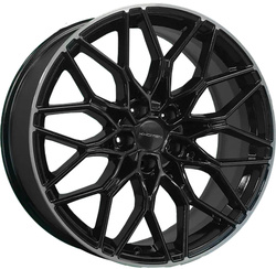 Khomen Wheels 8,5x19/5x112 ET30 D66,6 KHW1902 (Audi/VW) Black MR Khomen Wheels 8,5x19/5x112 ET30 D66,6 KHW1902 (Audi/VW) Black MR
