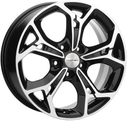 Khomen Wheels 7x17/5x110 ET40 D67,1 KHW1702 (Evolute i-Joy) Black-FP