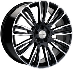 Khomen Wheels 8,5x20/5x120 ET45 D59,5 KHW2004 (GAC GS8) Black-FP Khomen Wheels 8,5x20/5x120 ET45 D59,5 KHW2004 (GAC GS8) Black-FP