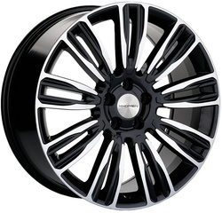 Khomen Wheels 8,5x20/5x108 ET45 D63,4 KHW2004 (Velar) Black-FP