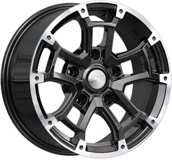 Скад 7x16/5x139,7 ET30 D98,5 Барахас (КЛ378) Алмаз Скад 7x16/5x139,7 ET30 D98,5 Барахас (КЛ378) Алмаз