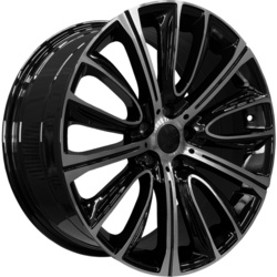 PDW 8,5x19/5x112 ET28 D66,56 5241 Gloss Black Machine Face (PDW) PDW 8,5x19/5x112 ET28 D66,56 5241 Gloss Black Machine Face (PDW)