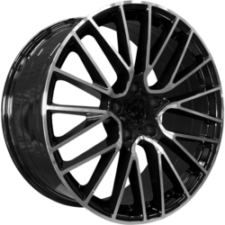 PDW 9,5x21/5x130 ET46 D71,5 5413 Gloss Black Machine Face (PDW) PDW 9,5x21/5x130 ET46 D71,5 5413 Gloss Black Machine Face (PDW)