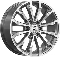 Premium Series 8,5x20/6x139,7 ET25 D106,1 ��006 (Land Cruiser Prado) Diamond Gloss Graphite
