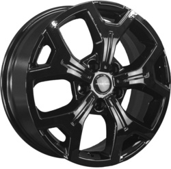 Khomen Wheels 6,5x17/5x120 ET55 D65,1 KHW1710(2) (VW Transporter) Black