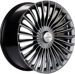 Khomen Wheels 8,5x20/5x112 ET48 D66,6 KHOMEN 2008 TURBO II Vito Dark Chrome