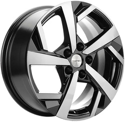 Khomen Wheels 7x17/5x114,3 ET37 D66,5 KHW1712 (Jolion) Black-FP (�����)