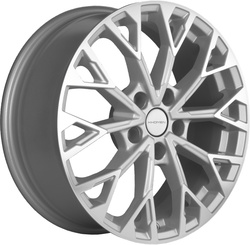 Khomen Wheels 7x17/5x114,3 ET45 D67,1 KHW1718 (CX-5/i40/Changan CS75FL/Besturn X80) F-Silver-FP