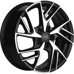 Khomen Wheels 6,5x17/5x114,3 ET46 D67,1 KHW1722 (Elantra/i30) Black-FP