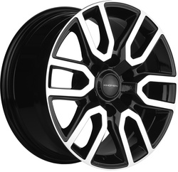 Khomen Wheels 8x17/6x139,7 ET30 D106,1 KHW1723 (Fortuner/Hilux) Black-FP