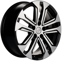 Khomen Wheels 7x18/5x108 ET45 D60,1 KHW1803 (Chery Tiggo 3/Tiggo 3 Pro) Black-FP