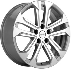 Khomen Wheels 7x18/5x114,3 ET37 D66,5 KHW1803 (Dargo/Jolion) F-Silver-FP
