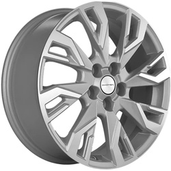 Khomen Wheels 7x18/5x112 ET43 D57,1 KHW1809 (Kodiaq/Tiguan) F-Silver-FP