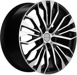 Khomen Wheels 8,5x20/5x120 ET45,5 D62,5 KHW2009 (Li 7/9) Black-FP
