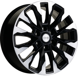 Khomen Wheels 8x20/6x139,7 ET35 D78,1 KHW2010 (Nissan Patrol) Black-FP