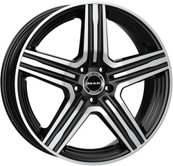 MAK 8x19/5x112 ET48 D66,6 Lewis Black mirror