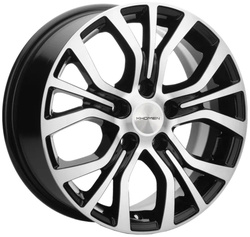 Khomen Wheels 6,5x16/5x110 ET40 D67,1 KHW1608 (Evolute I-Van) Black-FP