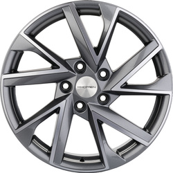 Khomen Wheels 7x17/5x114,3 ET45 D67,1 KHW1714 (CX-5/i40/X-Trail) Gray-FP