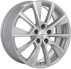 Khomen Wheels 7x18/5x114,3 ET45 D60,1 KHW1802 (Changan/Geely/Lexus/Suzuki/Toyota) F-Silver-FP
