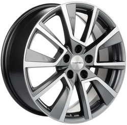 Khomen Wheels 7x18/5x108 ET40 D60,1 KHW1802 (Chery Tiggo) Gray-FP