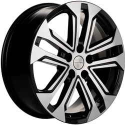 Khomen Wheels 7x18/5x110 ET50 D63,3 KHW1803 (CS35/CS35 Plus) Black-FP