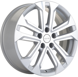 Khomen Wheels 7x18/5x114,3 ET50 D67,1 KHW1803 (CX-5/Seltos) F-Silver-FP