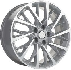 Khomen Wheels 7,5x18/5x112 ET43 D57,1 KHW1804 (Kodiaq/Tiguan) F-Silver-FP