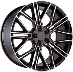 Khomen Wheels 9,5x21/5x112 ET37 D66,6 KHW2101 (Front) Black-FP