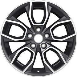 Khomen Wheels 7x17/5x114,3 ET47 D67,1 KHW1713 (SantaFe) Black-FP