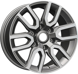 Khomen Wheels 8x17/6x139,7 ET45 D93,1 KHW1723 (Mazda BT50) Gray