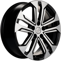 Khomen Wheels 7x18/5x114,3 ET50 D54,1 KHW1803 (Coolray) Black-FP