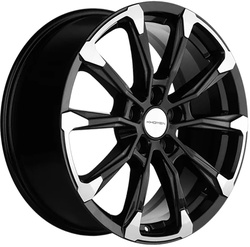 Khomen Wheels 7,5x18/5x110 ET40 D67,1 KHW1808 (Evolute i-Joy) Black-FP