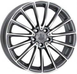 MAK 7,5x17/5x112 ET40 D66,6 Komet Gunmetal Mirror Face
