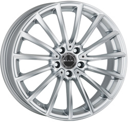 MAK 8x19/5x112 ET43 D66,6 Komet Silver