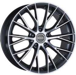 MAK 8,5x19/5x120 ET18 D72,6 Munchen Gunmetal Mirror Face