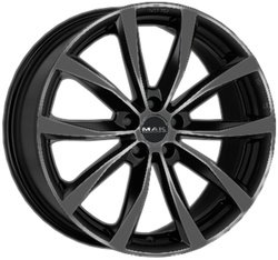 MAK 7,5x17/5x110 ET30 D65,1 Wolf Gloss Black
