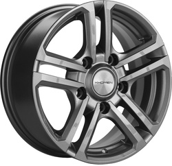 Khomen Wheels 6,5x16/5x139,7 ET40 D98,5 KHW1602 (Niva 4x4) Gray