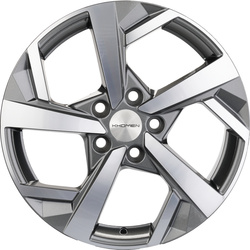 Khomen Wheels 7x17/5x114,3 ET45 D67,1 KHW1712 (CX-5/i40/X-Trail) Gray-FP