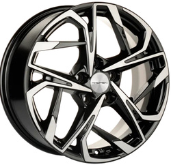 Khomen Wheels 7x17/5x110 ET46 D63,3 KHW1716 (Changan CS35/CS35 Pro) Black-FP