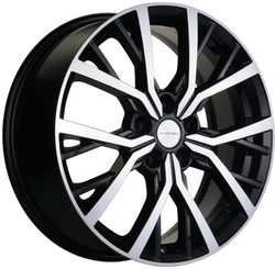 Khomen Wheels 7x18/5x114,3 ET45 D60,1 KHW1806 (Changan/Geely/Lexus/Suzuki/Toyota) Black-FP