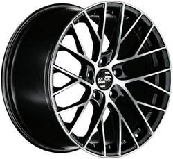 MAK 8,5x20/5x130 ET51 D71,6 Monaco Black mirror