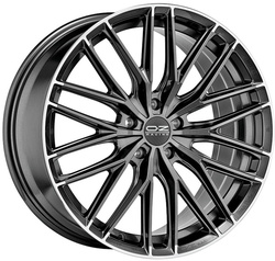 OZ 8,5x19/5x114,3 ET35 D75 Gran Turismo HLT Star Graphite Diamond Lip