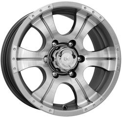 K&K 8x16/6x139,7 ET0 D110,1 Байконур (КС465М) Дарк платинум K&K 8x16/6x139,7 ET0 D110,1 Байконур (КС465М) Дарк платинум