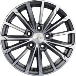 Khomen Wheels 6,5x16/5x110 ET46 D63,3 KHW1611 (Changan CS35) Gray-FP Khomen Wheels 6,5x16/5x110 ET46 D63,3 KHW1611 (Changan CS35) Gray-FP