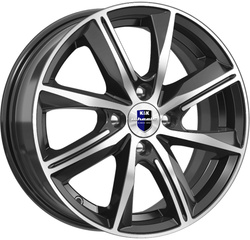 K&K 7x16/5x108 ET50 D63,35 Арнар (КС904) Алмаз черный K&K 7x16/5x108 ET50 D63,35 Арнар (КС904) Алмаз черный
