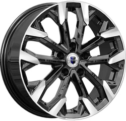K&K 6,5x17/5x108 ET43 D65,1 Морейн (КС1046) Алмаз черный K&K 6,5x17/5x108 ET43 D65,1 Морейн (КС1046) Алмаз черный