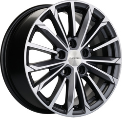 Khomen Wheels 6,5x16/5x114,3 ET43 D67,1 KHW1611 (Huyndai/Kia) Gray-FP Khomen Wheels 6,5x16/5x114,3 ET43 D67,1 KHW1611 (Huyndai/Kia) Gray-FP