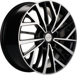 Khomen Wheels 6,5x17/5x108 ET33 D60,1 KHW1722 (Chery/Exeed) Black-FP Khomen Wheels 6,5x17/5x108 ET33 D60,1 KHW1722 (Chery/Exeed) Black-FP