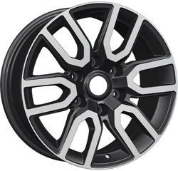 Khomen Wheels 8x17/6x139,7 ET46 D67,1 KHW1723 (Pajero) Black-FP Khomen Wheels 8x17/6x139,7 ET46 D67,1 KHW1723 (Pajero) Black-FP